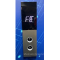 Elevator induction touchless push door button cover